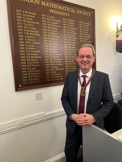 Photo of Mark Chaplain LMS President